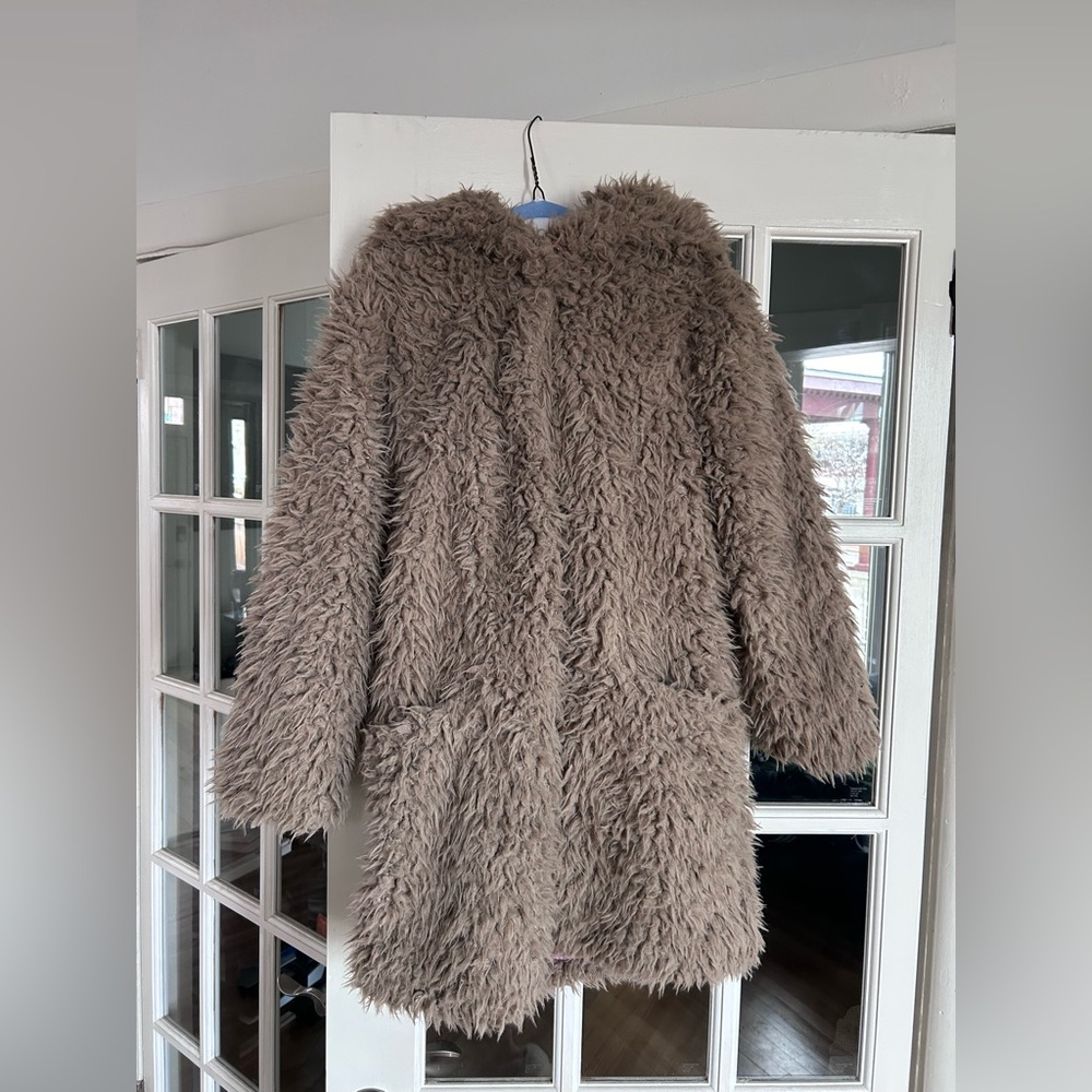 Hooded Cozy Fur Jacket